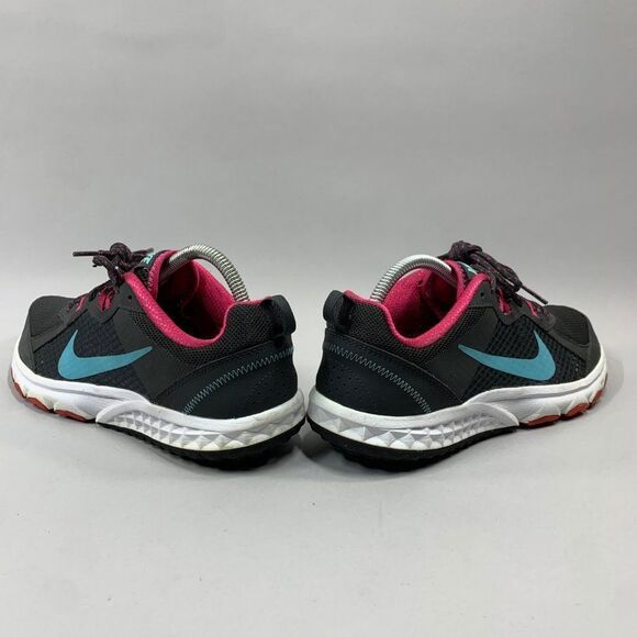 Nike Wild Trail Running Shoes Women's 10 Dark Grey Training Athletic‎ Sneakers - Picture 9 of 13